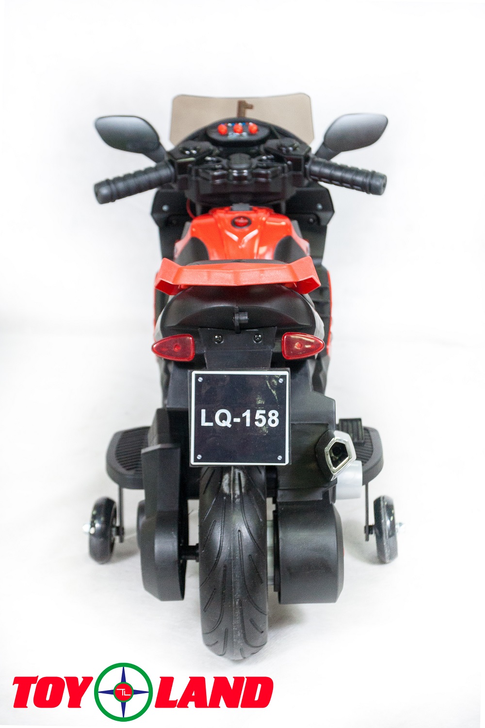 Электромотоцикл ToyLand Minimoto LQ 158 красного цвета  